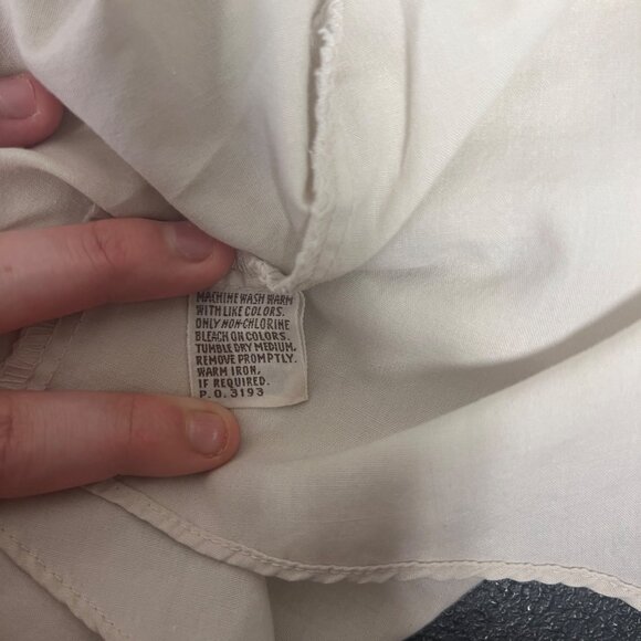 VTG Sheplers Pearl Snap Mens Short Sleeve Western Shirt Size Small 16.5 Cowboy - Picture 6 of 6